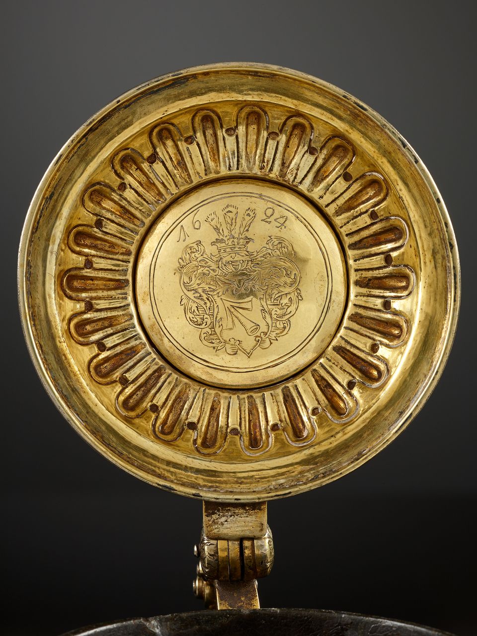 Silver Gilt Mounted Serpentine Tankard, Saxony, 1624 - image 2