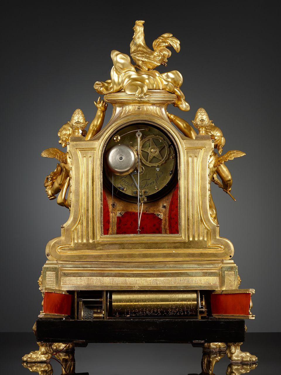 French Louis XVI Musical Mantel Clock - image 3