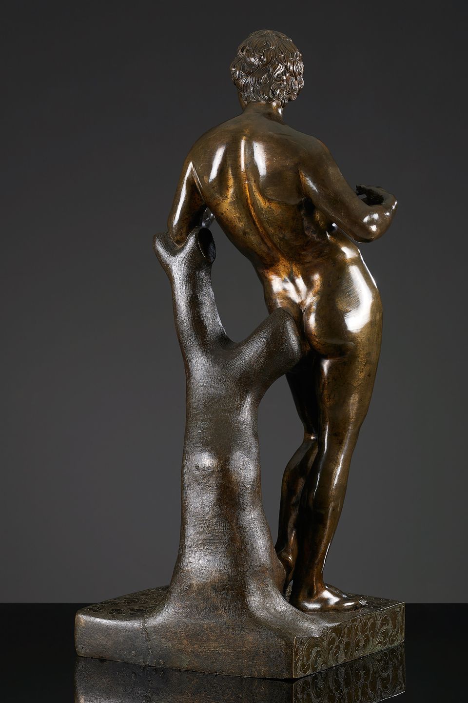 French Bronze Statue of Apollo after François Duquesnoy - image 3