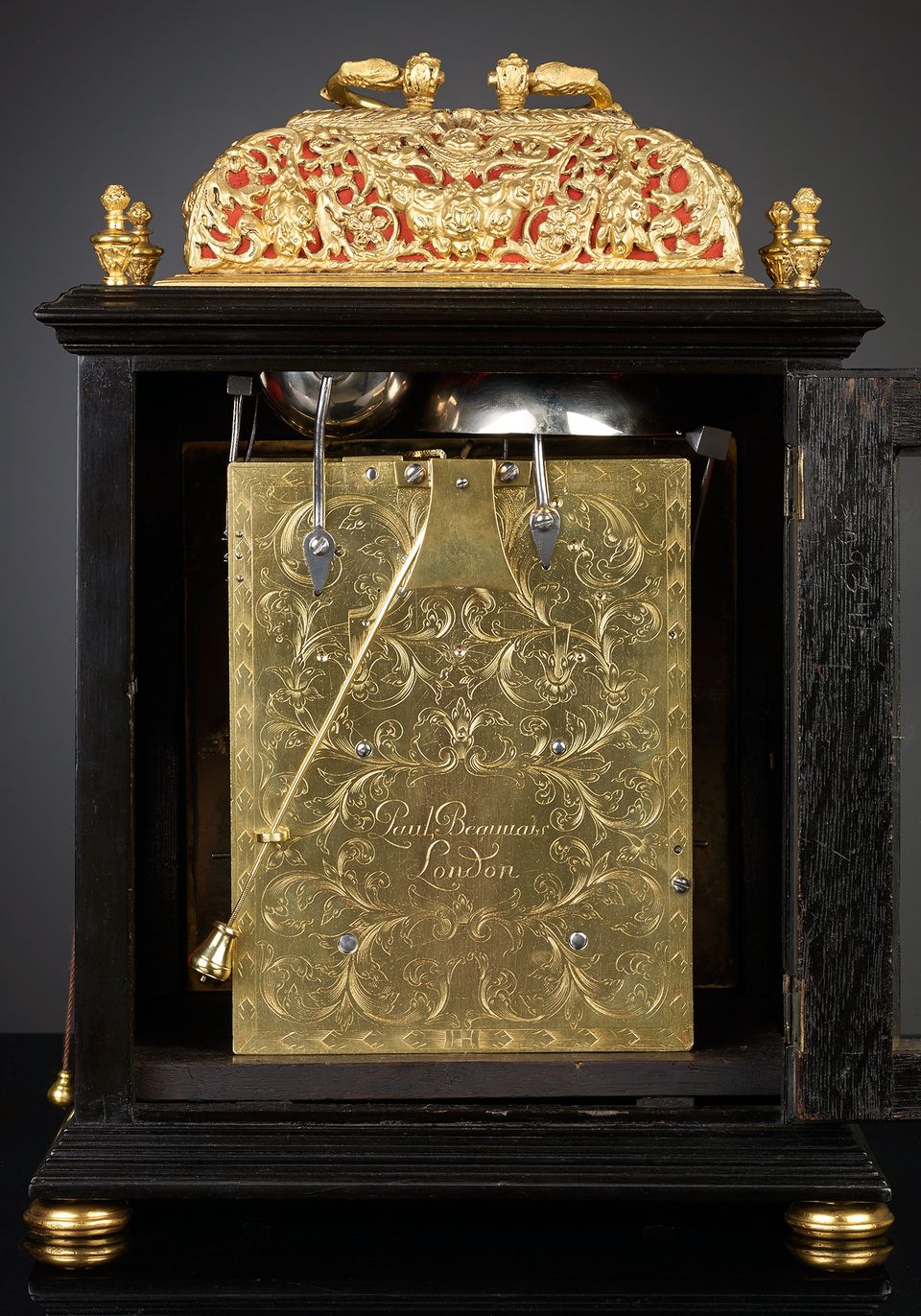 English Bracket Clock, Beauvais London - image 2