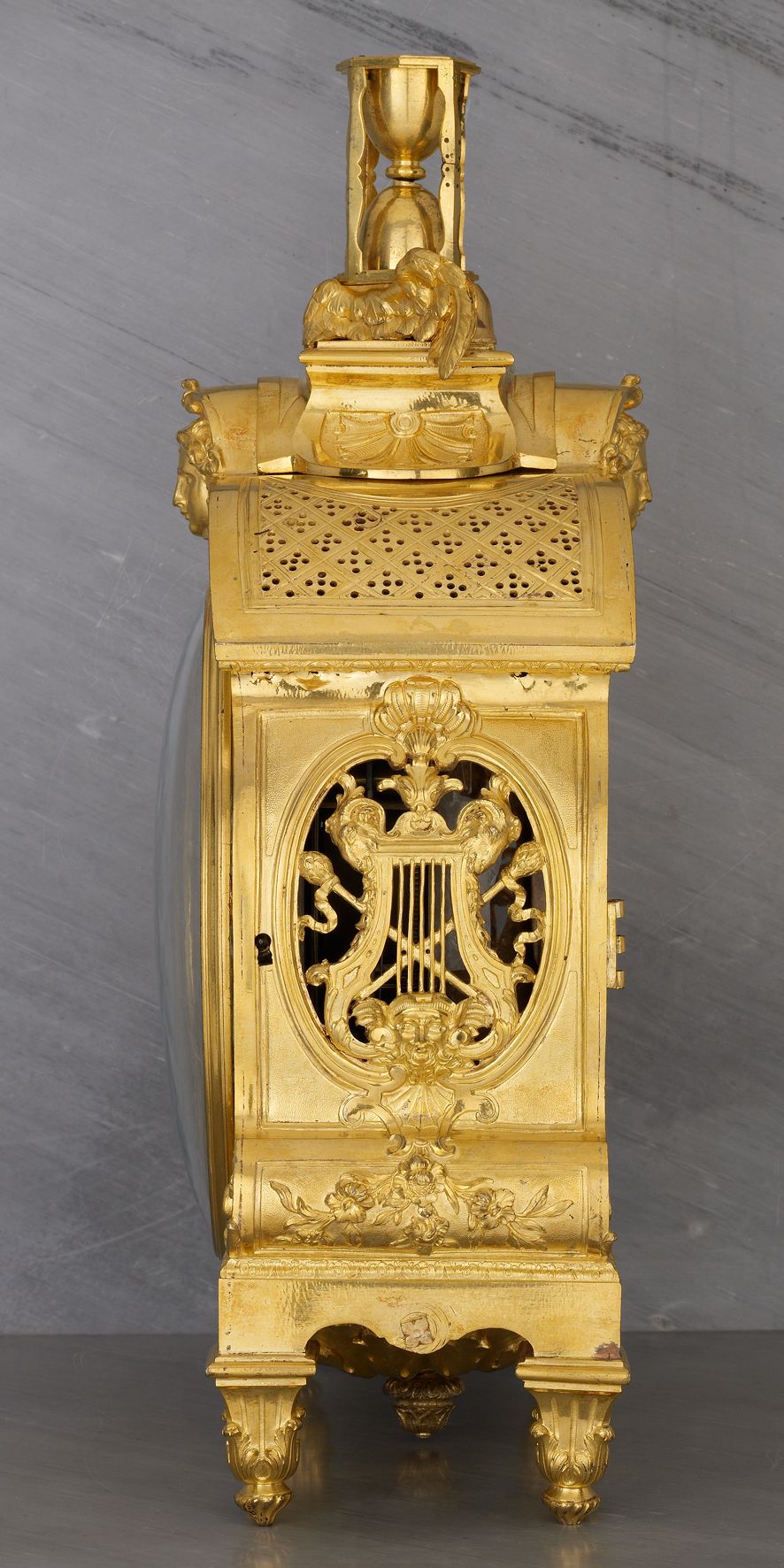 French Régence Pendule de Cartonnier - image 2
