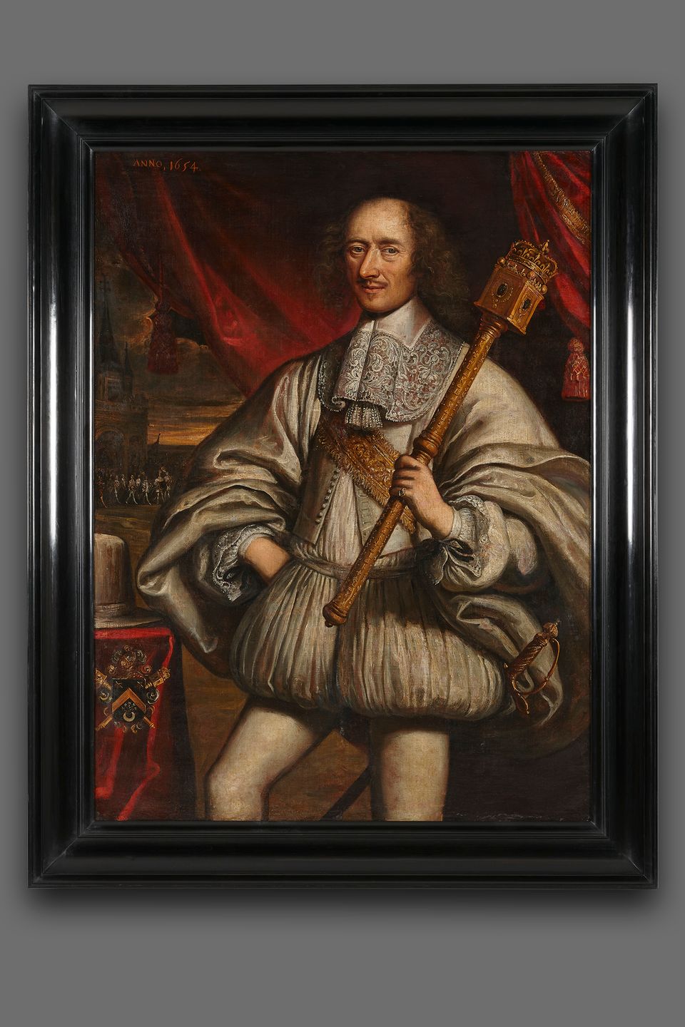French school, portrait of the chamberlain of Louis XIV - image 2