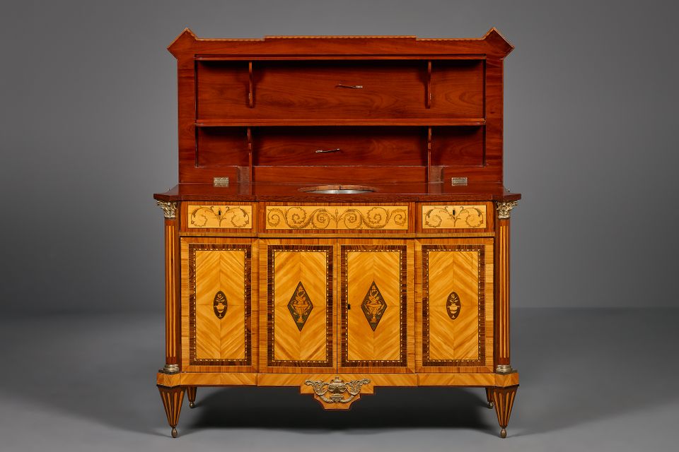 Dutch Louis XVI Klapbuffet - image 2