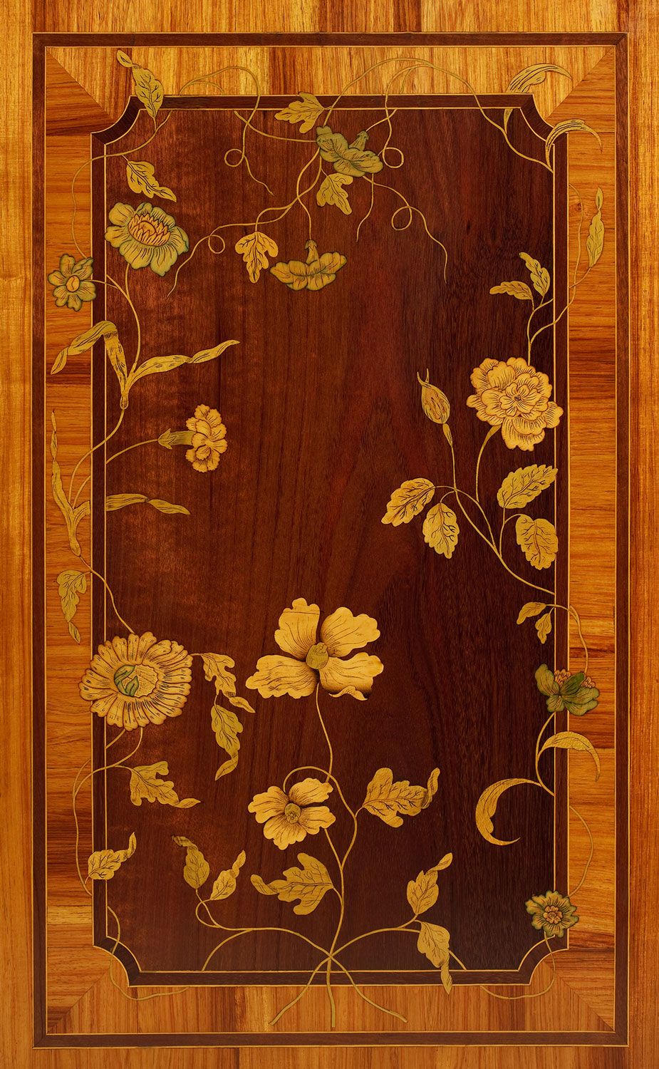 Dutch Transition Commode with Marquetry - image 2