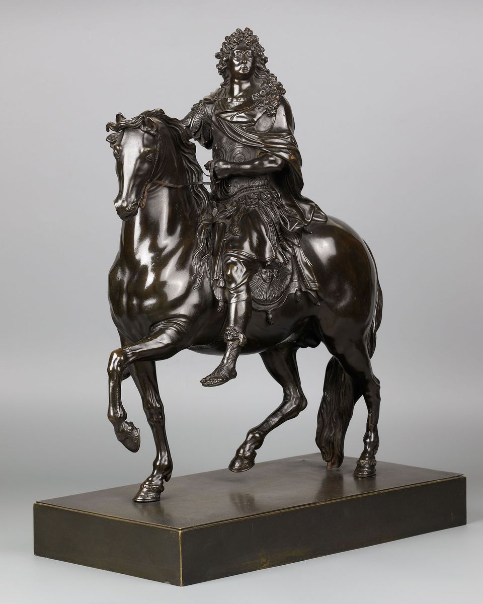 Equestrian Statue of Louis XIV, after Martin van den Bogaert alias Desjardins - image 3