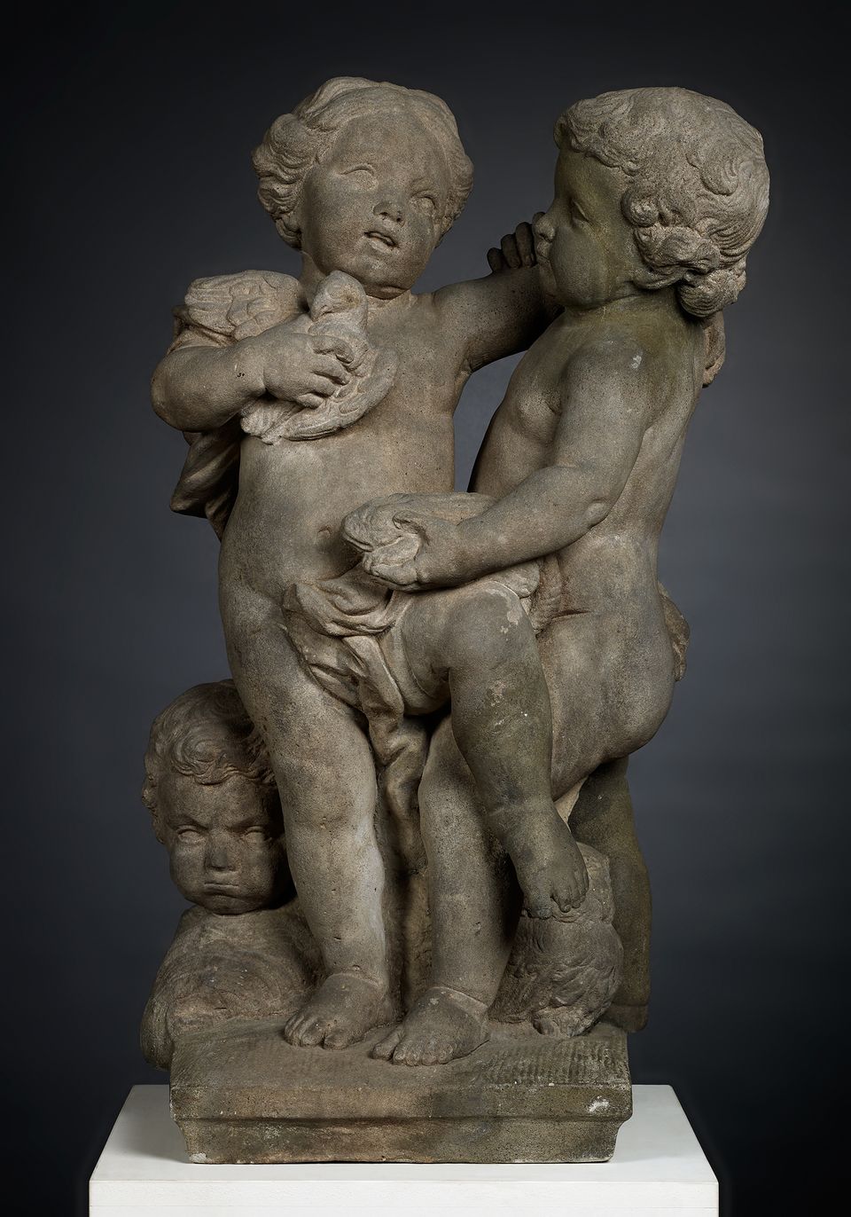 Dutch Louis XIV Sandstone Garden Sculpture - image 2