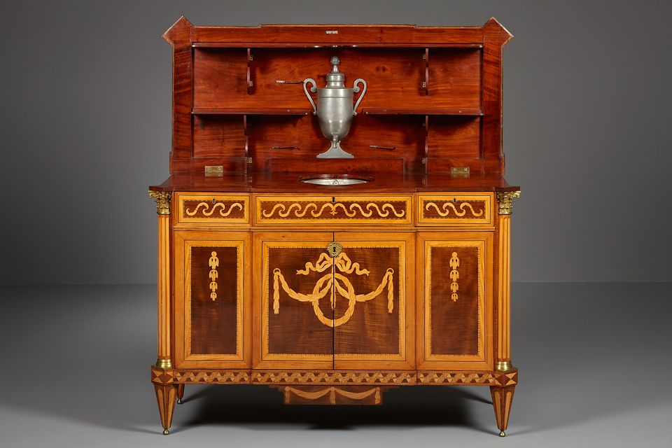 Dutch Louis XVI Klapbuffet - image 2