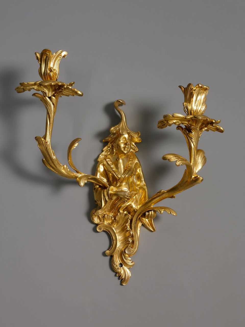 Vier Franse Louis XV appliques aux chinois - image 2
