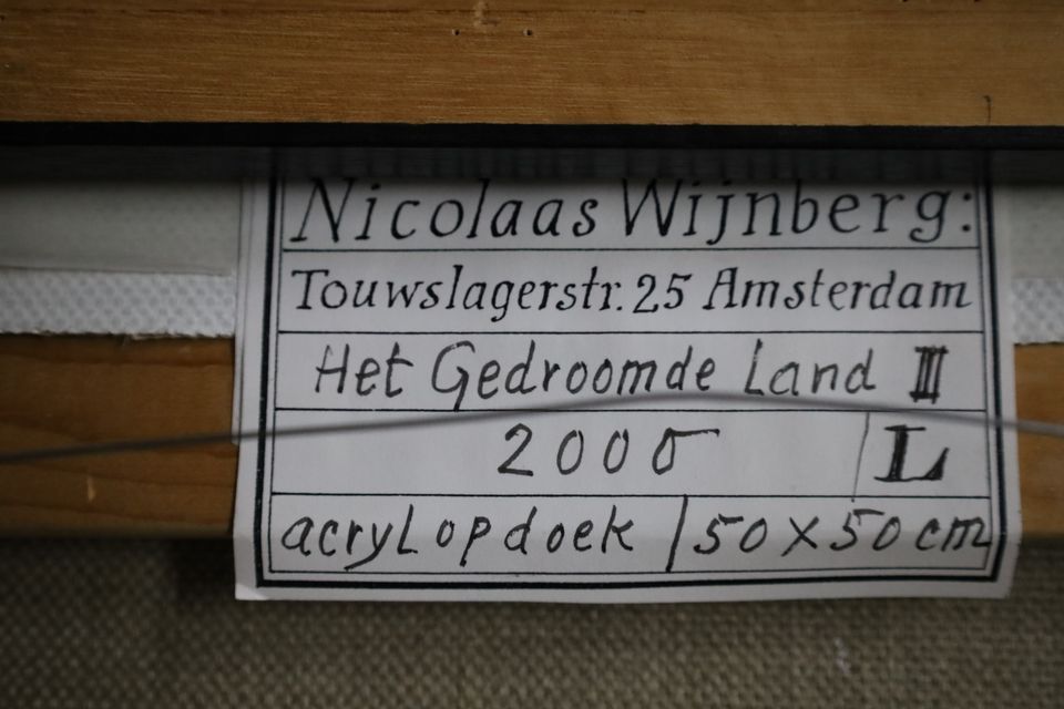 Nicolaas Wijnberg (1918-2006), acrylic on canvas - image 6