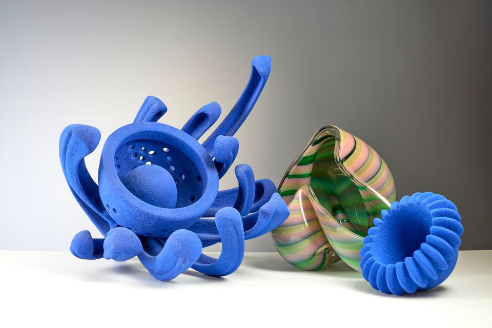 Barbara Nanning, unique ceramic sculpture, 'Hydras', 1997. - image 5