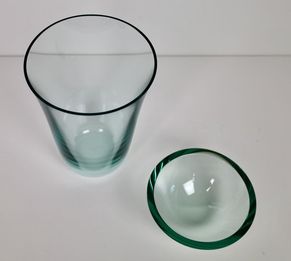 Bert Frijns, 1953 Worms (Germany), clear stackable bowls in glass, 2-piece (1994-1995) - image 4
