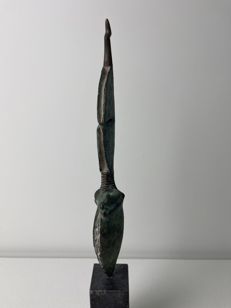Pierre Lumey, patinated bronze sculpture titled 'Zuidenwind', 1987 - image 7