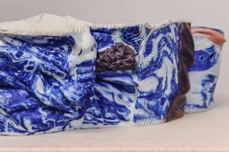 Babs Haenen (Amsterdam 1848), Porcelain table piece 'Expanding Space', in memory of Benno Premsela, 1998 - image 4