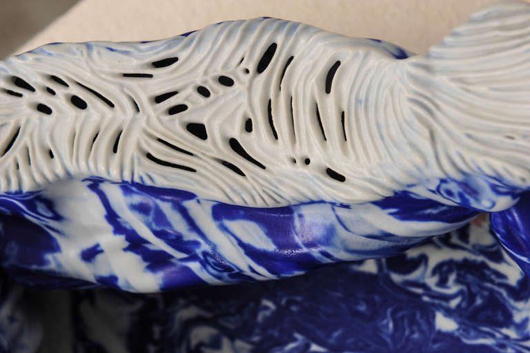 Babs Haenen (Amsterdam 1848), Porcelain table piece 'Expanding Space', in memory of Benno Premsela, 1998 - image 6