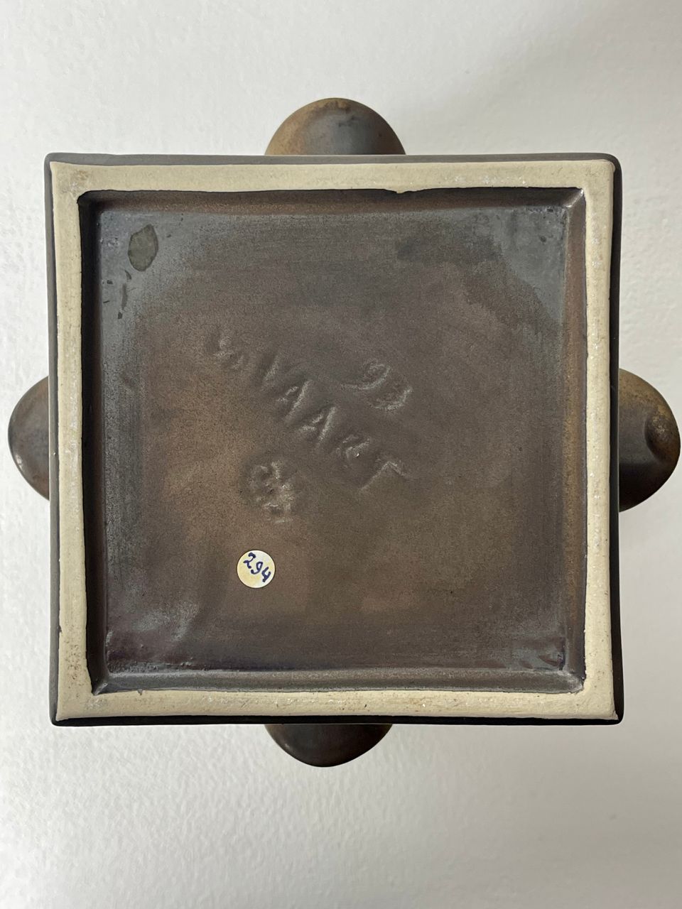 Jan van der Vaart (Den Haag 1931–Leiden 2000), unique, form piece - image 3