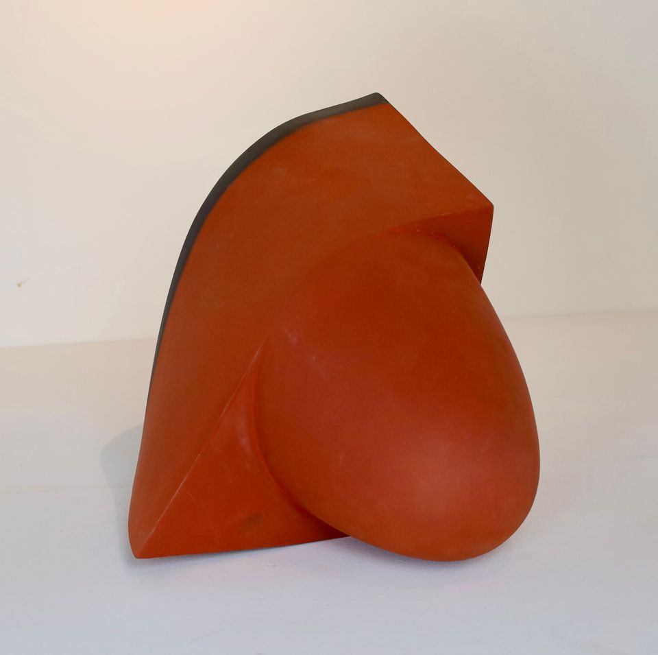 Wouter Dam, (1995), sculptural terracotta object with black edge, 1995 - image 3
