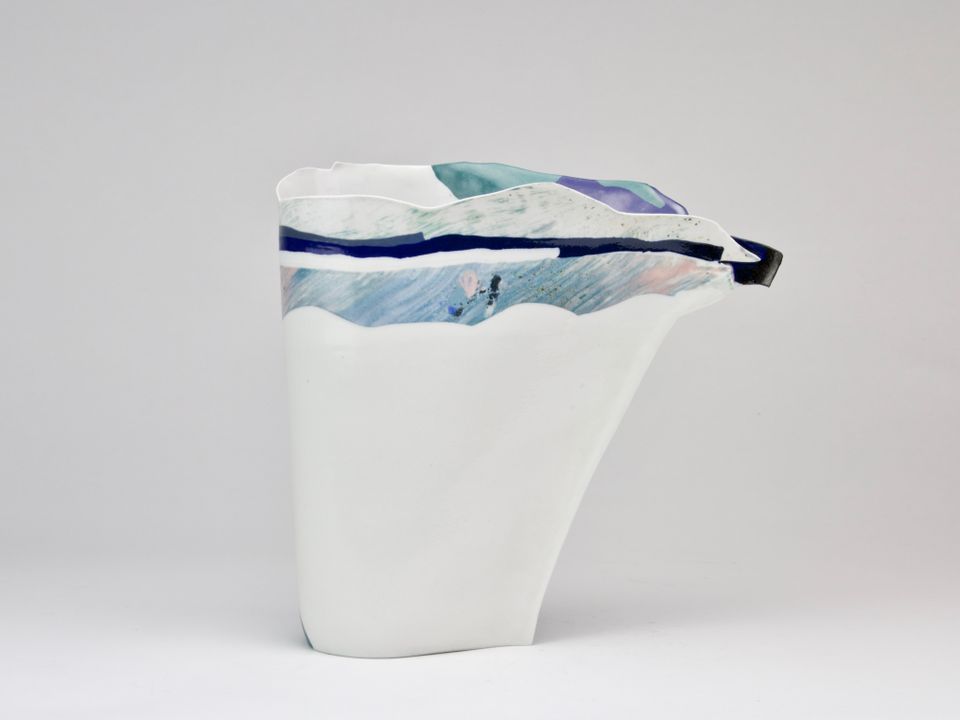 Henk Wolvers, Porcelain vase, 1988 - image 2