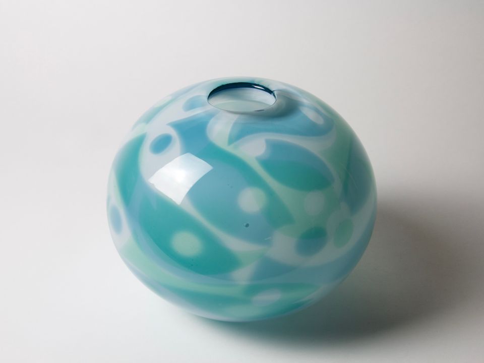 Willem Heesen, Unique vase, 'Deep sea' series, De Oude Horn, 2001 - image 2