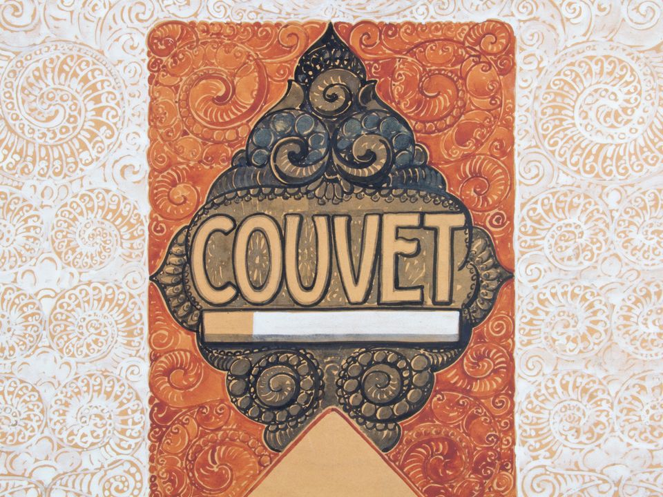 Louis Heymans, Ontwerp voor affiche 'Egyptian Cigarettes', jaren '20 - afbeelding 3