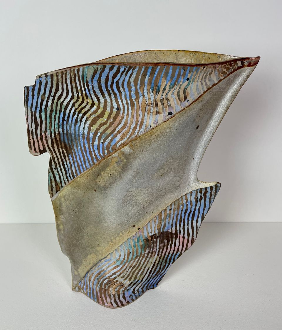 Johan van Loon, sculpturale vaasvorm, keramiek, 1994 - image 5