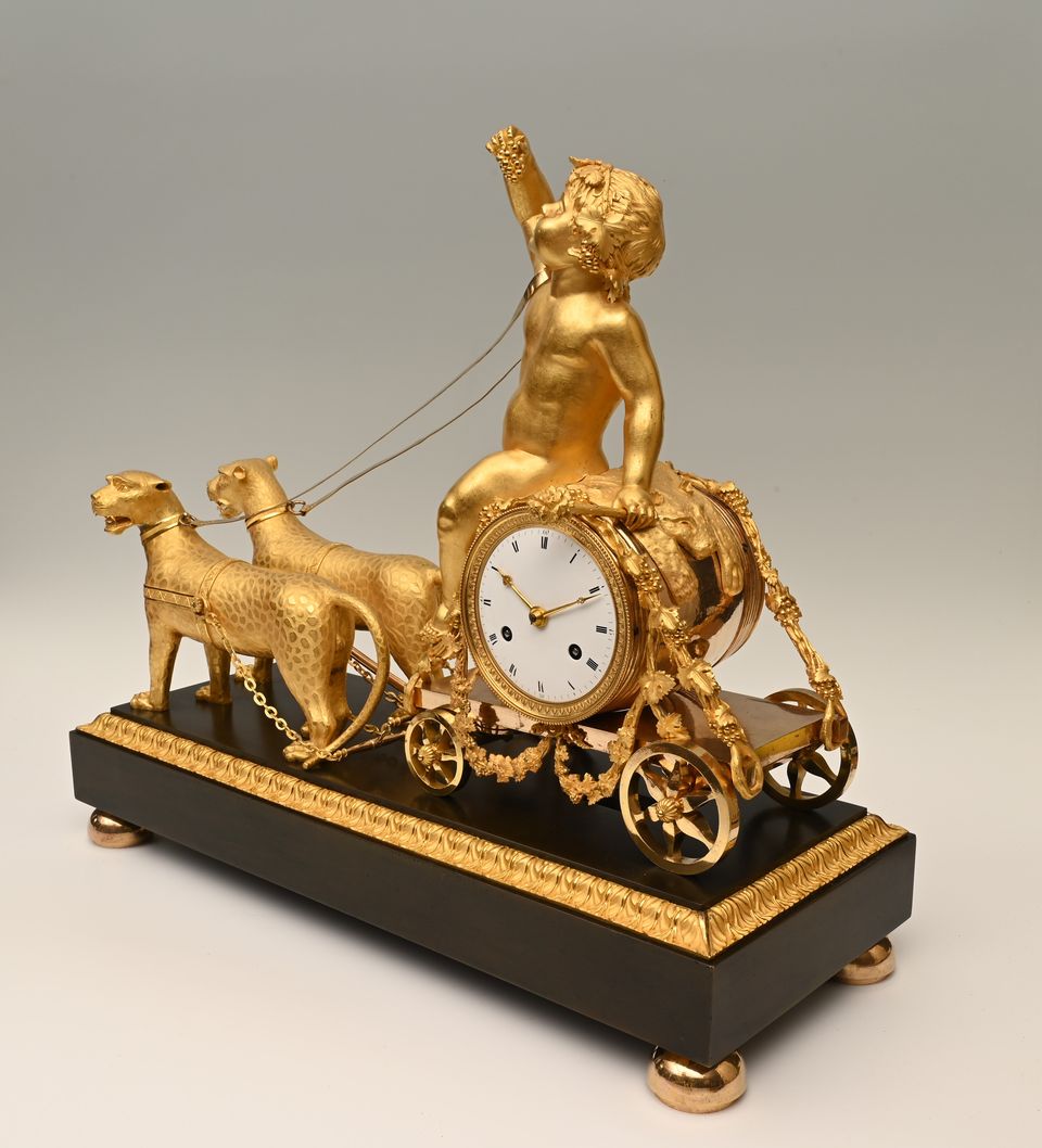 A very rare Empire mantle clock - image 5