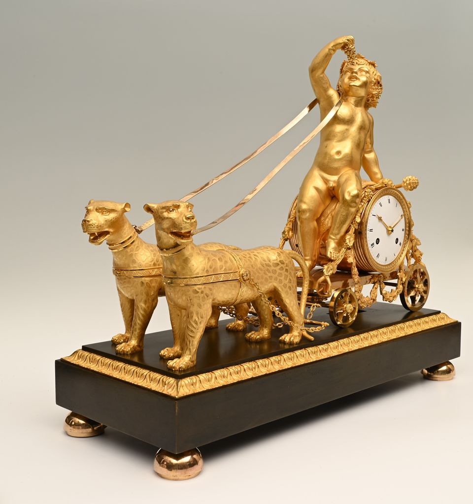 A very rare Empire mantle clock - image 3