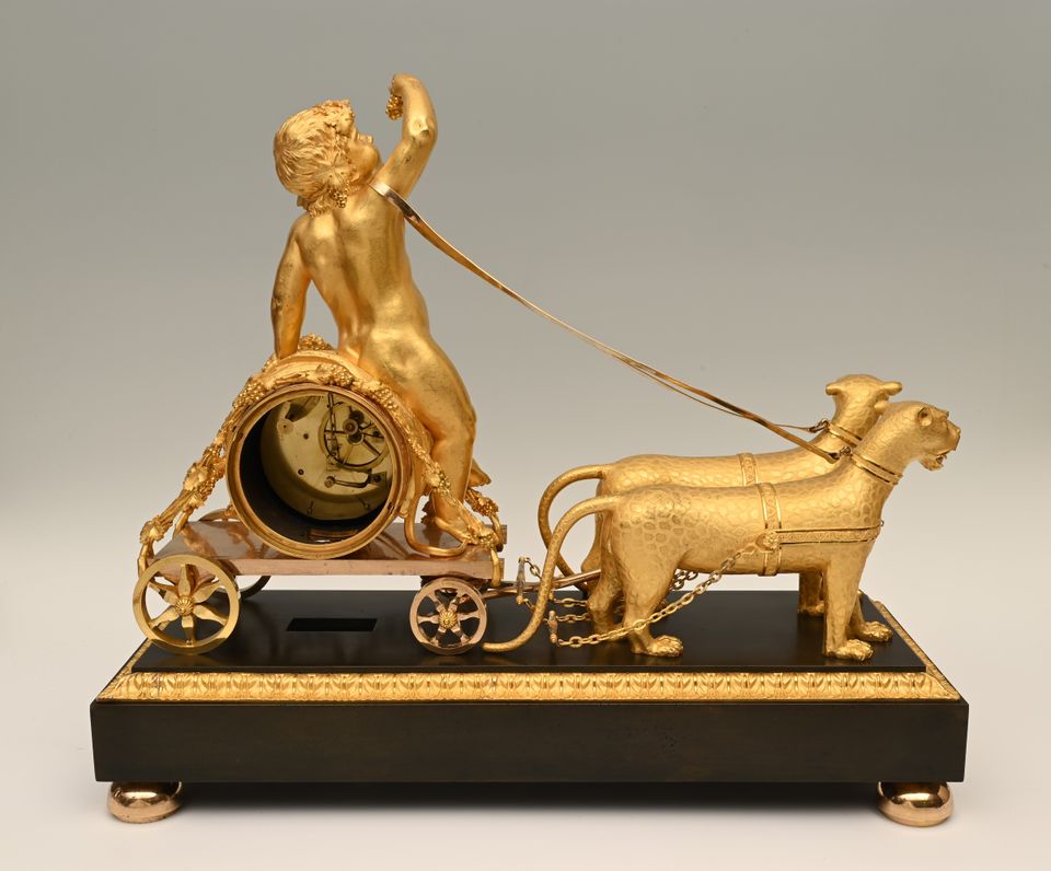 A very rare Empire mantle clock - image 6