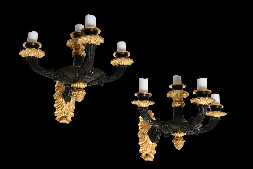 A pair of Empire wall sconces - image 3