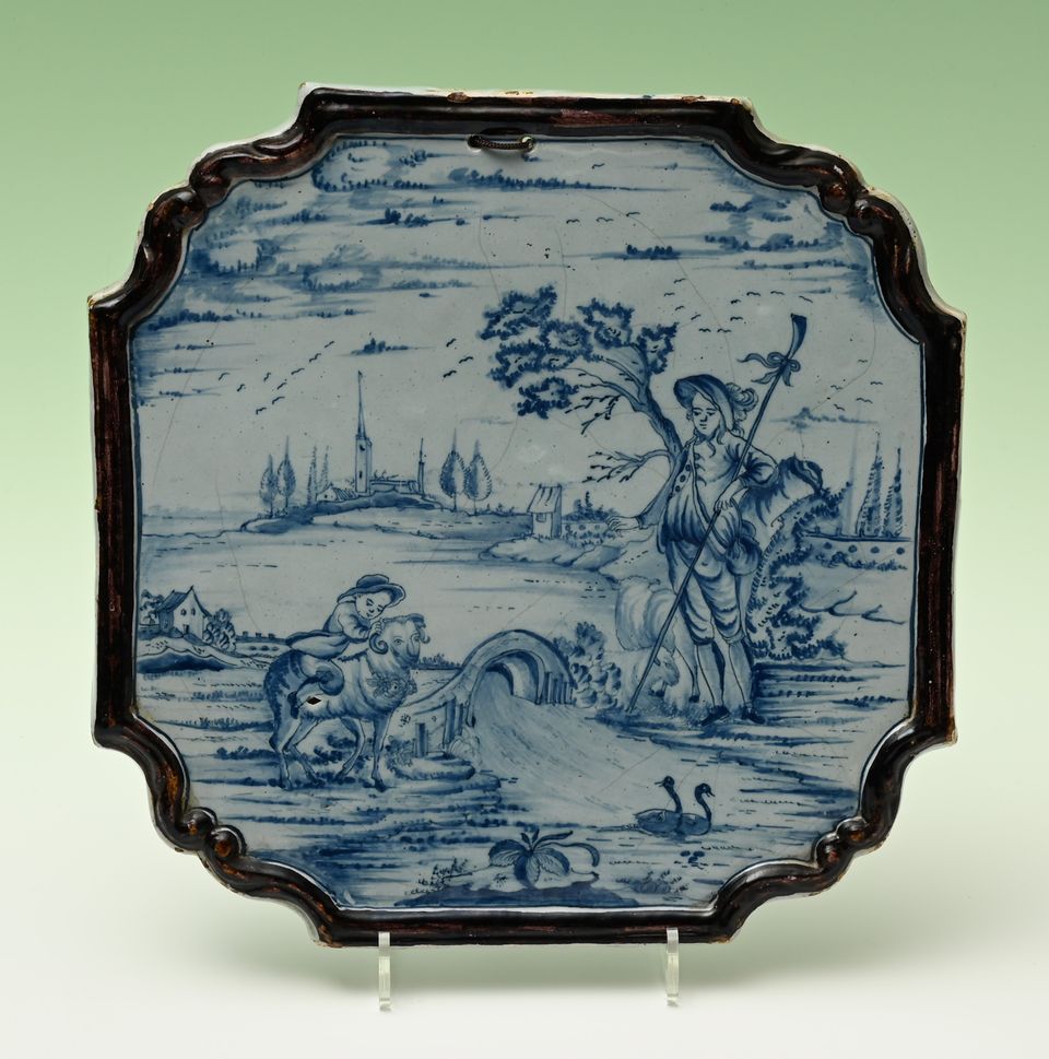 A pair of Delft plaques - image 2