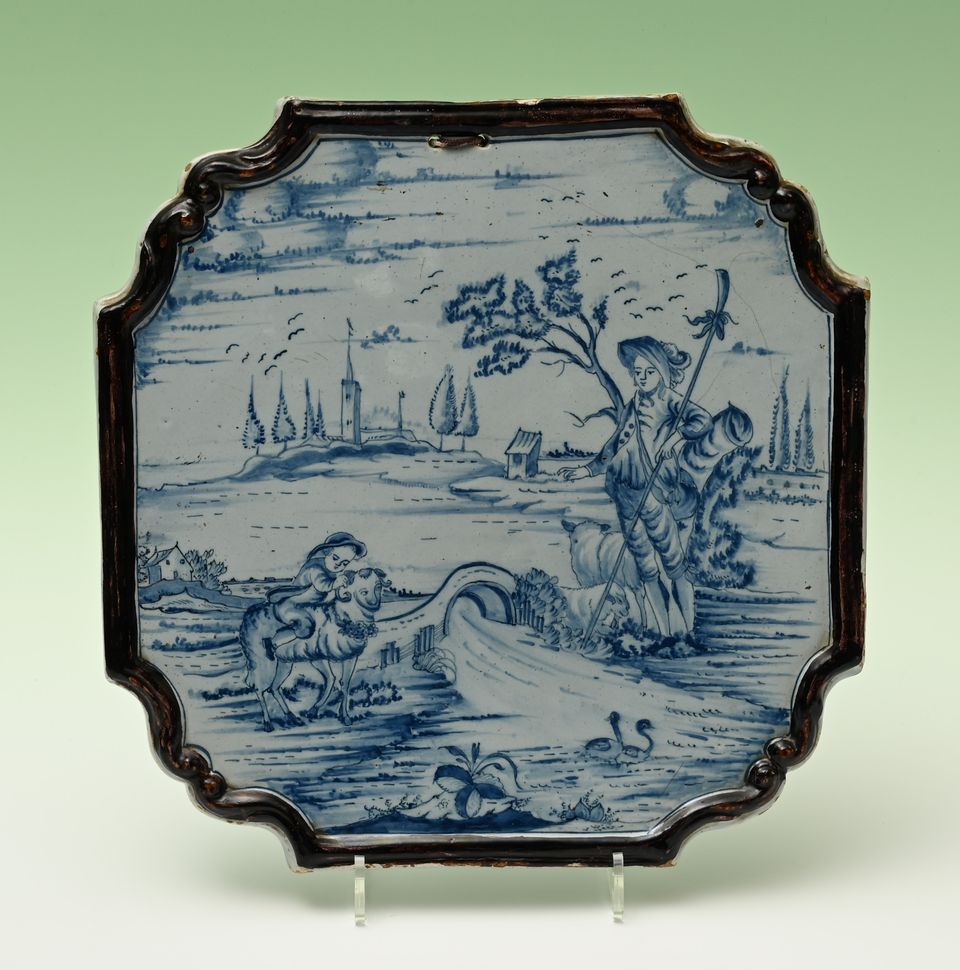 A pair of Delft plaques - image 4