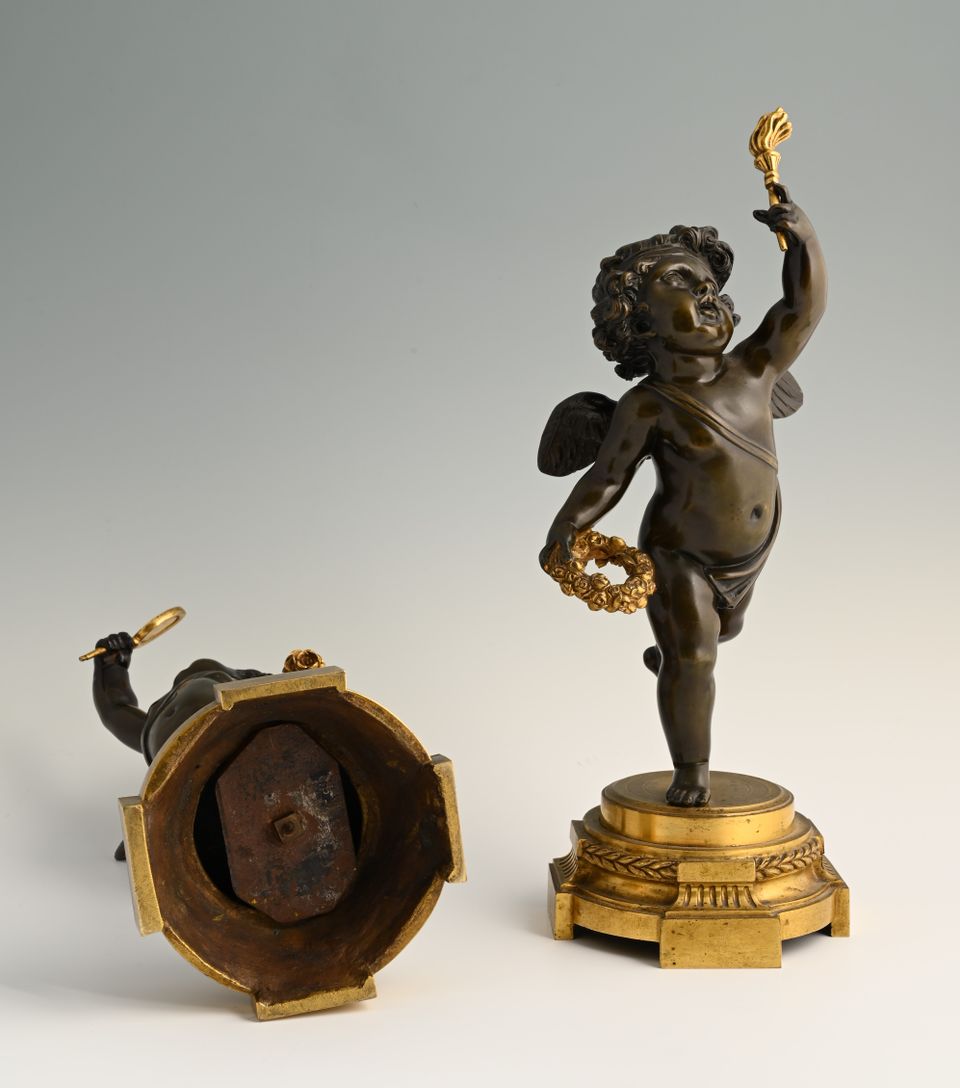 Een paar bronzen beeldjes - afbeelding 2