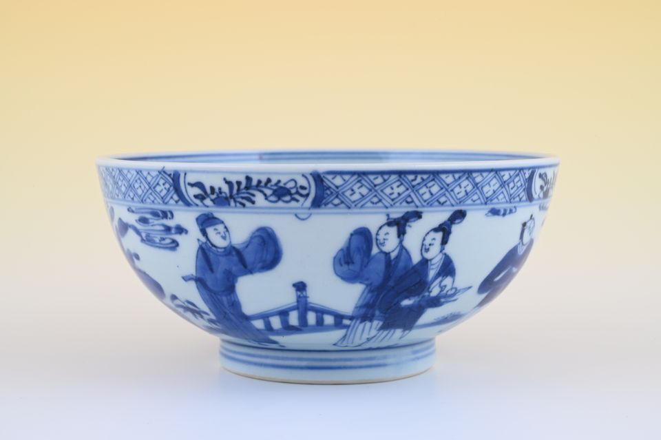 Een Chinees porseleinen kom - afbeelding 3