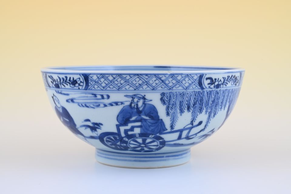 Een Chinees porseleinen kom - afbeelding 7