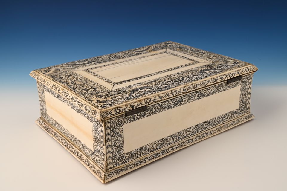 Ivory document box,  Vizagapatam - image 3