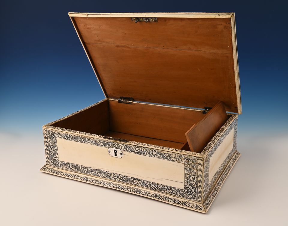Ivory document box,  Vizagapatam - image 4