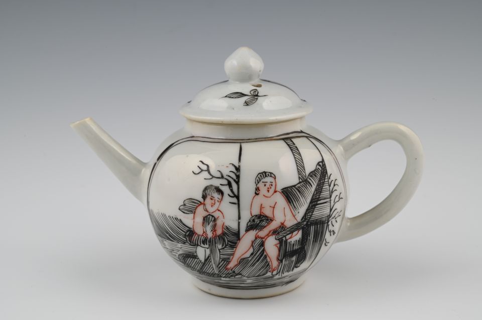Een zeldzaam klein Chinees theepotje - afbeelding 3
