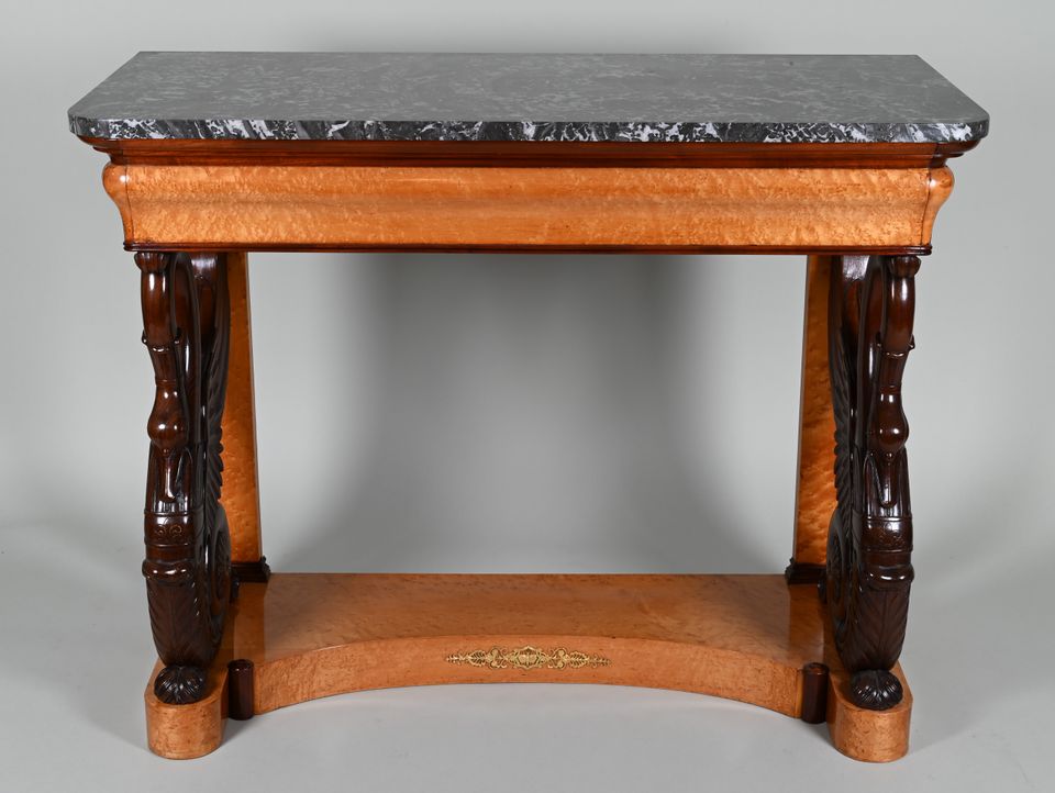 A  pair Charles X consoles. - image 3