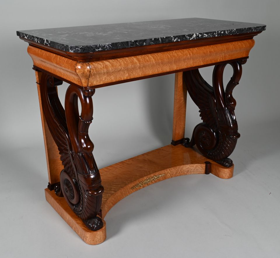 A  pair Charles X consoles. - image 4