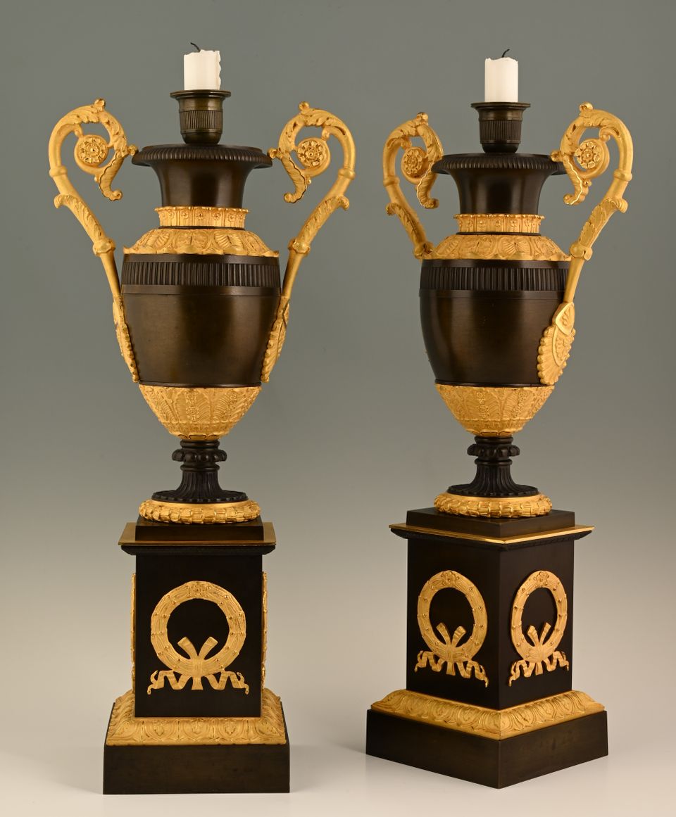 A pair of Empire Cassolettes - image 2