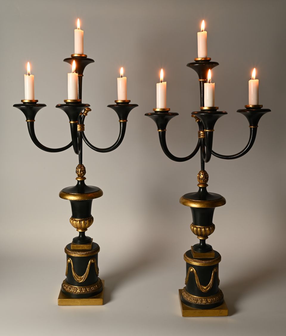 A pair of large candelabras - image 3
