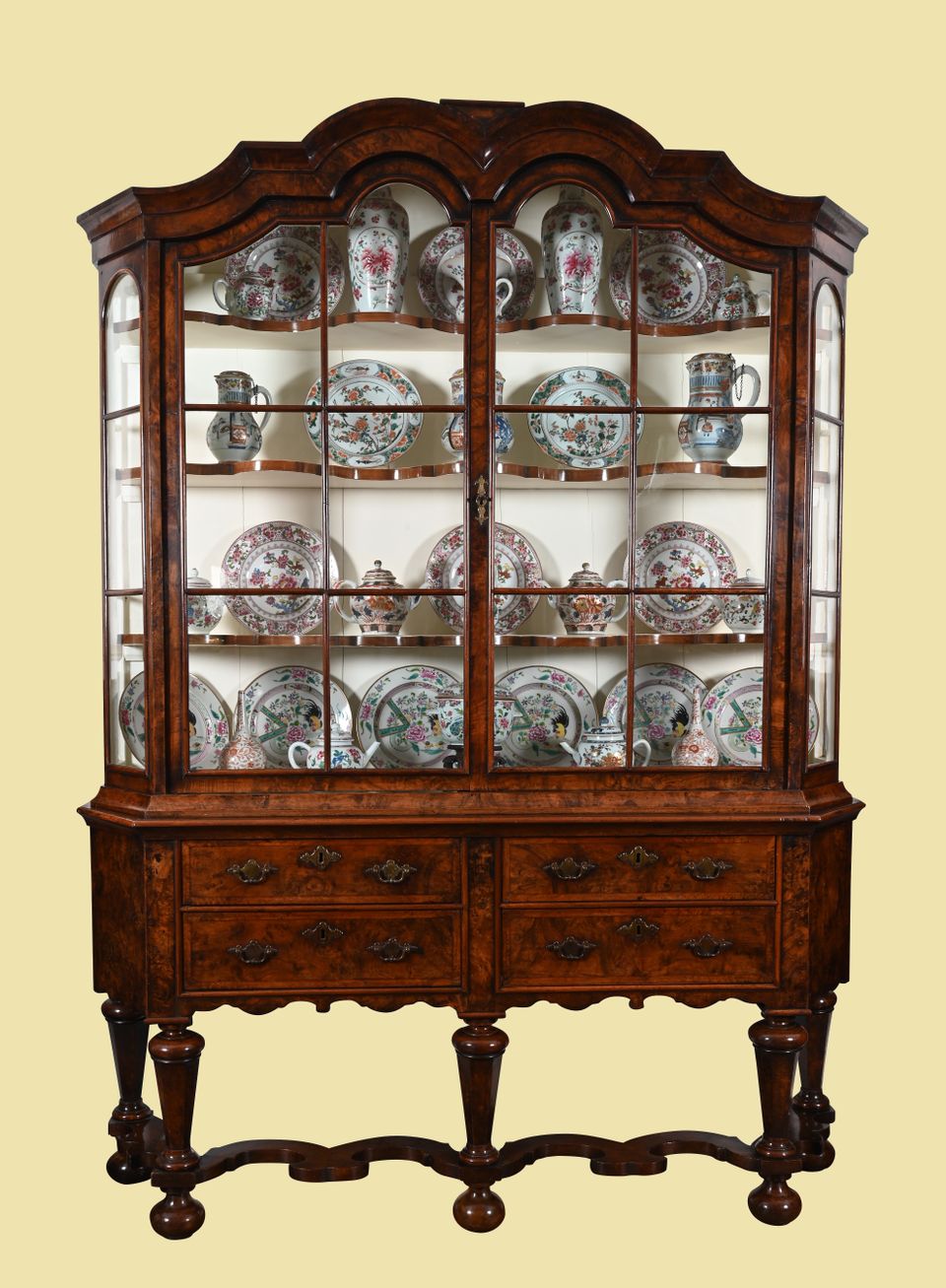 A rare Dutch small display cabinet - image 2