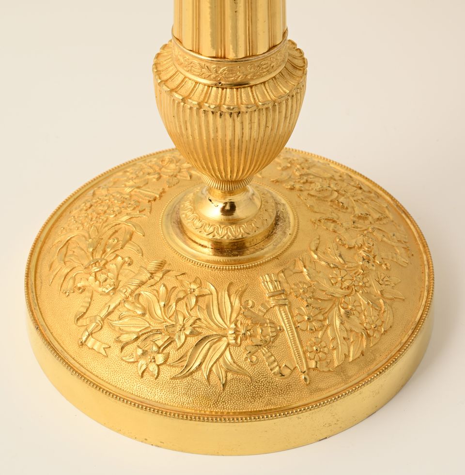 A pair of ormolu Empire candelabra - image 5