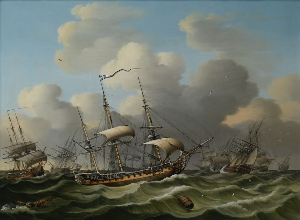 Sea view off the coast of Vlissingen - image 2