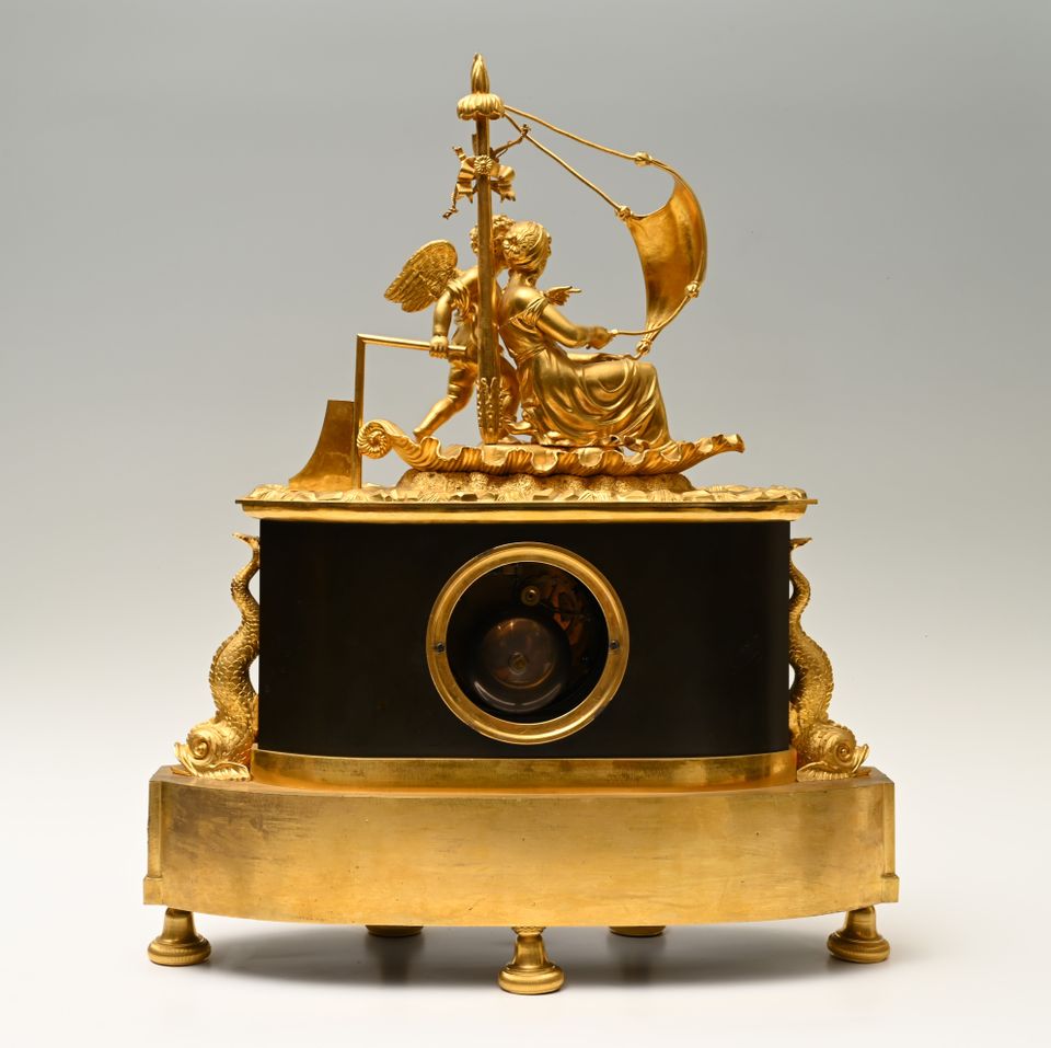 A French Empire ormolu pendule - image 3