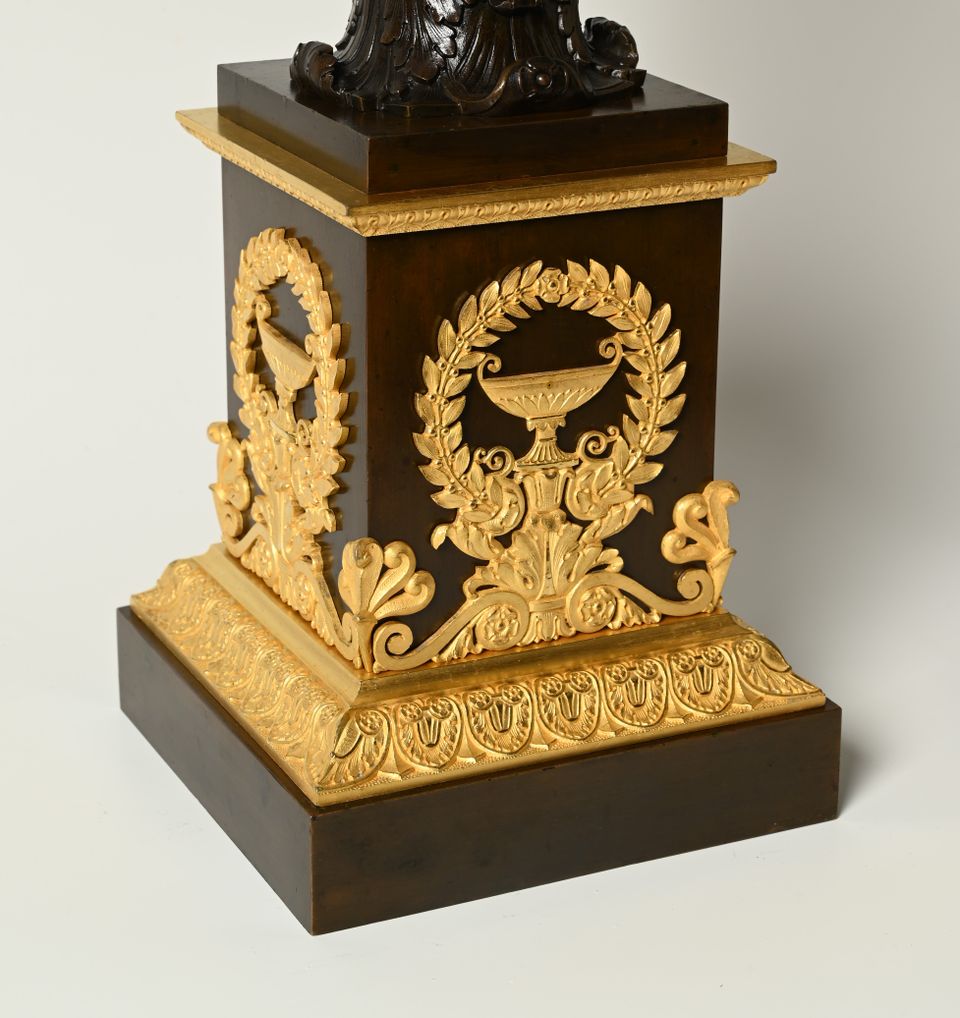 A pair of Empire candelabra - image 6
