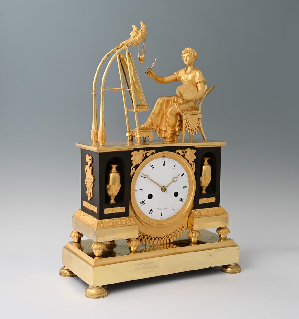 Empire pendule ‘Allegory of Painting’ - image 3