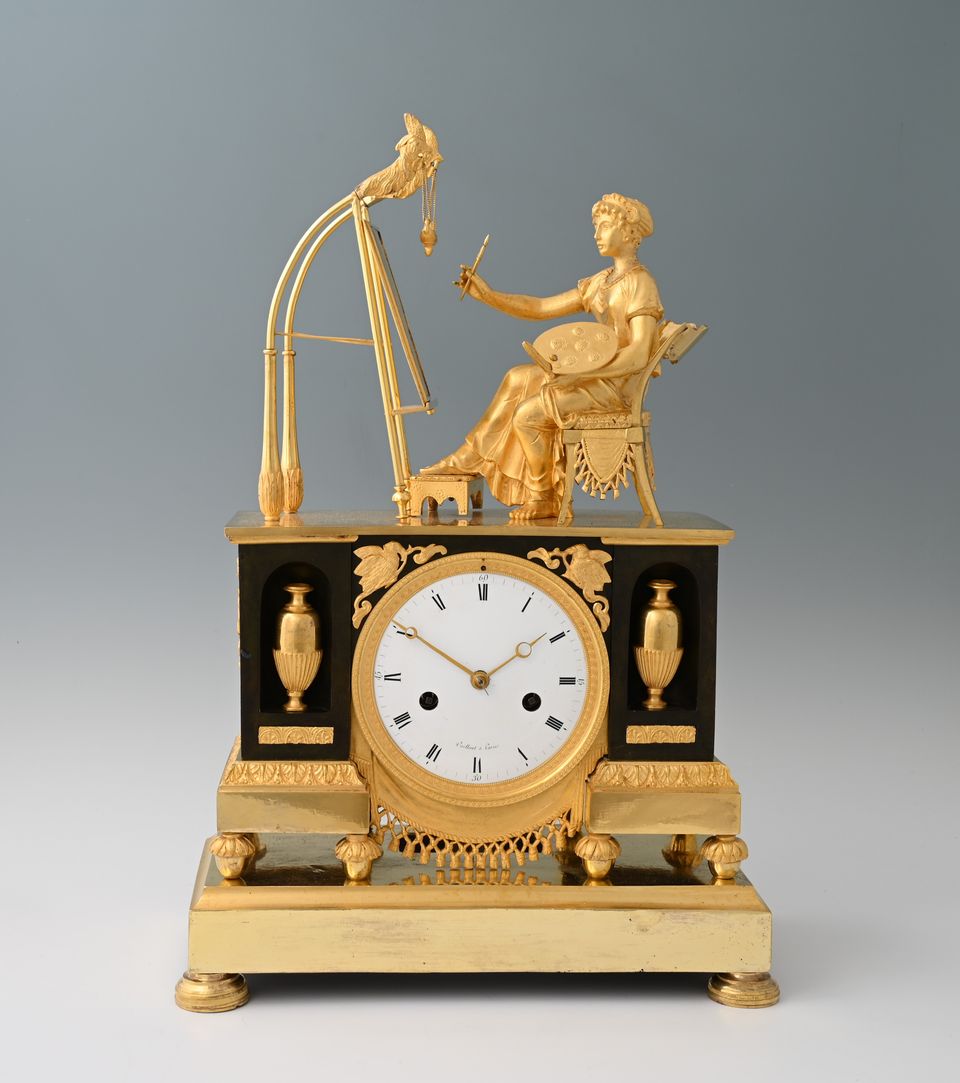 Empire pendule ‘Allegory of Painting’ - image 2
