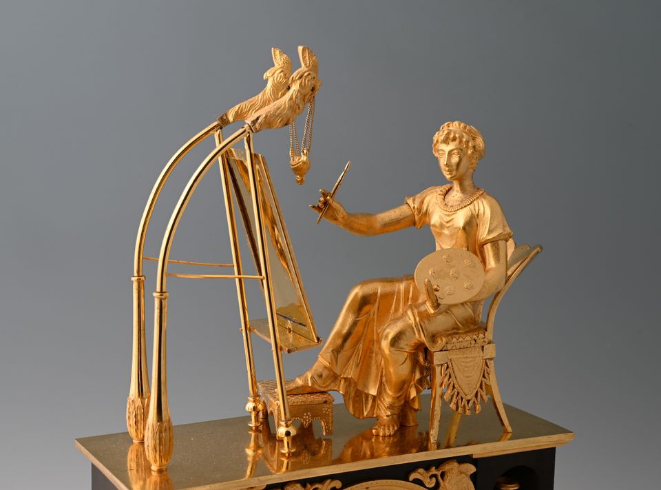 Empire pendule ‘Allegory of Painting’ - image 4