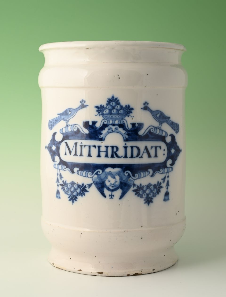 A Delftware apothecary jar - image 2