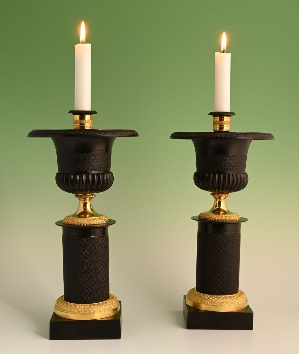 A pair of Empire Cassolettes - image 2